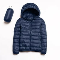 Daznico Jakne za žene Žene Topla vodootporna lagana jakna s kapuljačom Vjetrootporni zimski kaput s