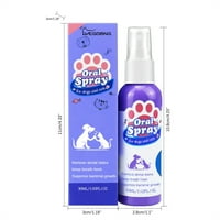 6 3 2 PET Sprej za pse oralna njega lošeg daha čišćenje čišćenja čišćenje daha svježi dezodorans