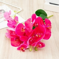 Heyii lažni cvjetni ekološki odlični FAU svilene cvijeće glave romantične lažne leptir orhidejne cvijeće