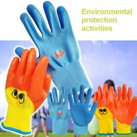 PUTNINT DJEČJE VRSTING Rukavice za 4-13 godina, dječje rubljene ručne rukavice od gumene obloge, vrtne rukavice za dijete za dječje djevojčice dječake mladi, male veličine